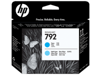 HP 792 cyan/cyan claro látex del cabezal de impresión 