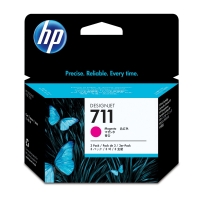 HP 711 Paquete de 3 cartuchos de tinta magenta