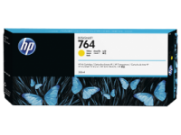 HP 764 300-ml Amarilla Designjet Ink Cartridge  